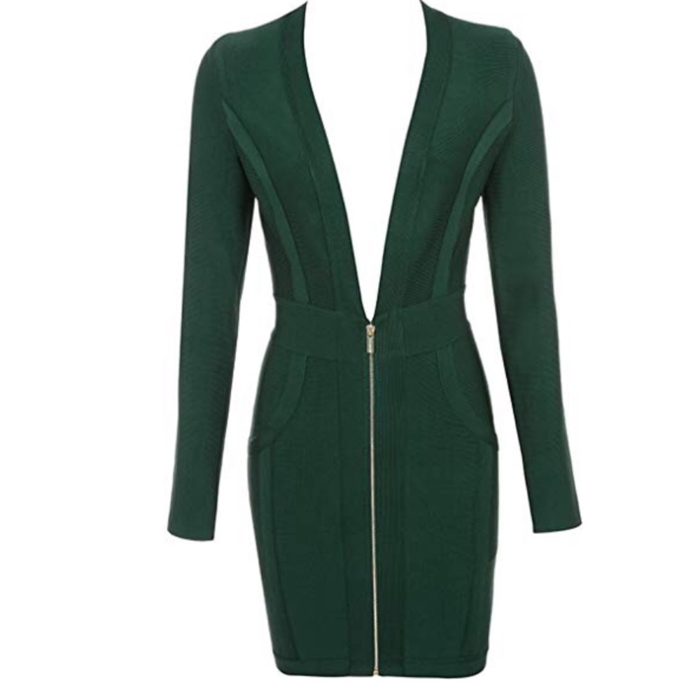 Hunter Green Dress